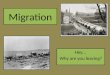 Migration Hey… Why are you leaving?. A German-English Cartographer and Geographer Most known for developing 11 “Laws of Migration.” Ravenstein’s Laws