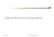 CS 4001Mary Jean Harrold1 Logical Structure of Arguments