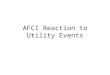 AFCI Reaction to Utility Events. CenterPoint Energy 35 KV Distribution Capacitor Bank – Switched through an automated system