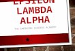 EPSILON LAMBDA ALPHA THE EMERGING LEADERS ACADEMY