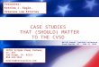 CASE STUDIES THAT (SHOULD) MATTER TO THE CVSO NACVSO Annual Training Conference Grand Rapids, MI – June 12, 2014 Presenter: Katrina J. Eagle, Veterans