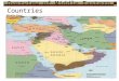 Overview of Middle Eastern Countries. Syria  Part of Ottoman Empire until 1918  French and British take over until 1947  Independence led to