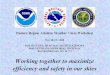 Objectives Learn – Understand the strategic planning process – The pilot’s perspective of weather Understand – Controlling the National Air Space – Direct