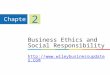 Business Ethics and Social Responsibility   Chapter 2