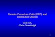 1 Remote Procedure Calls (RPC) and Distributed Objects G53ACC Chris Greenhalgh
