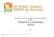 Honors Level Course Implementation Guide [English Language Arts]