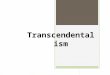 Transcendentalism. What is it?  A 19 th century literary and philosophical movement, based in New England, claiming that the individual conscience and
