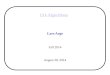 I/O-Algorithms Lars Arge Fall 2014 August 28, 2014