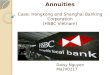Annuities Case: Annuities Case: Hongkong and Shanghai Banking Corporation (HSBC Vietnam) Daisy Nguyen Ma2n0217