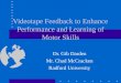 Videotape Feedback to Enhance Performance and Learning of Motor Skills Dr. Gib Darden Mr. Chad McCracken Radford University