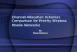 Channel Allocation Schemes Comparison for Priority Wireless Mobile Networks By Dimas Gutierrez