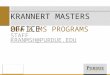 KRANNERT MASTERS OFFICE MBA & MS PROGRAMS STAFF KRANMSH@PURDUE.EDU