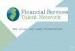 FINANCIAL SERVICES TALENT NETWORK NEW JERSEY JOB CLUBS PRESENTATION 1