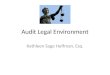 Audit Legal Environment Kathleen Sage Huffman, Esq