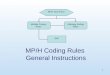 1 MP/H Coding Rules General Instructions MP/H Task Force Multiple Primary Rules Histology Coding Rules 2007