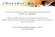 Annual meeting on CRTI Urban Modeling Project (CRTI 02-0093RD) “Advanced Emergency Response System for CBRN Hazard Prediction and Assessment for the Urban