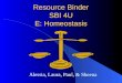 Resource Binder SBI 4U E: Homeostasis Alessia, Laura, Paul, & Sheena