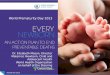 KMC Accelleration Convening | Istanbul, 21 - 22 October 2013 1 | Dr. Elizabeth Mason, Director Maternal, Newborn, Child and Adolescent Health World Health