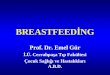 BREASTFEEDİNG Prof. Dr. Emel Gür İ.Ü. Cerrahpaşa Tıp Fakültesi Çocuk Sağlığı ve Hastalıkları A.B.D