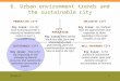 2015/09/121 6. Urban environment trends and the sustainable city WELL-GOVERNED CITY Key issue: Is the political & institutional context stable, open and