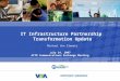 IT Infrastructure Partnership Transformation Update 0 Michael Von Slomski July 24, 2007 AITR Communications Exchange Meeting