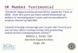 OK Member Testimonial “Kiamichi Opportunities joined 501(c) Agencies Trust in 2004. Over the years we have saved thousands of dollars in unemployment costs