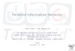 TeraGrid Information Services John-Paul “JP” Navarro TeraGrid Grid Infrastructure Group “GIG” Area Co-Director for Software Integration and Information