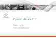 OpenFabrics 2.0 Sean Hefty Intel Corporation. Claims Verbs is a poor semantic match for industry standard APIs (MPI, PGAS,...) –Want to minimize software