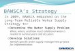 BAWSCA’s Strategy In 2009, BAWSCA embarked on the Long- Term Reliable Water Supply Strategy to: o Determine the Water Supply Problem When, where, and how