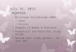 July 16, 2012  Agenda  MicroType Skillbuilder MNOP  Speed  Accuracy  Chapter 14 Notes & Practice  PowerPoint and Publisher Study Guides  Review