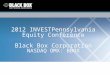 2012 INVESTPennsylvania Equity Conference Black Box Corporation NASDAQ OMX: BBOX