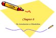 Chapter 8 An Introduction to Metabolism. Concept 8.1: An organism ’ s metabolism transforms matter and energy, subject to the laws of thermodynamicsConcept