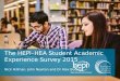 The HEPI–HEA Student Academic Experience Survey 2015 Nick Hillman, John Newton and Dr Alex Buckley