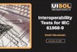 Interoperability Tests for IEC 61968-9 Scott Neumann November 12, 2009