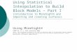 Using Statistical Interpolation to Build Block Models – Part I (Introduction to MineSight® and importing and creating surfaces) Using MineSight® ©2007