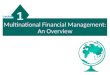 Multinational Financial Management: An Overview 1 1 Lecture