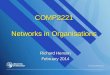 COMP2221 Networks in Organisations Richard Henson February 2014