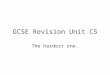 GCSE Revision Unit C5 The hardest one.. C5 Reacting amounts - basics You can count atoms using the mole - “gram-molecular mass” The “molar mass” of substance