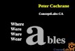 Where Were Ware Wear a bles Peter Cochrane ConceptLabs CA