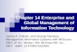 Chapter 14 Enterprise and Global Management of Information Technology James A. O'Brien, and George Marakas. Management Information Systems with MISource