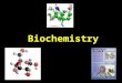 Biochemistry. No Carbon Inorganic Non-Living Things Small Molecules Water Salts Acids Bases Low Energy