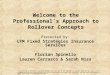 Welcome to the Professional’s Approach to Rollover Concepts Presented by: LFM Fixed Strategies Insurance Services Florian Spinello Lauren Carrasco & Sarah