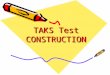 TAKS Test CONSTRUCTION. Important WORD TRIPLET What is a triplet? Triplet… three Three reading selections linked by a common theme. Consists of –a literary