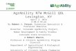 AgrAbility NTW McGill QOL Lexington, KY April 2, 2014 3:30-4:10 pm By Robert J. Fetsch, Extension Specialist & Professor Emeritus Director, Colorado AgrAbility