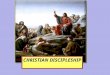 CHRISTIAN DISCIPLESHIP. God made Man in His Image and equipped the Christian with His Holy Spirit to live in the Spiritual world (Christ’s Kingdom). Used