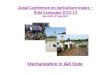 Zonal Conference on Agriculture Inputs – Rabi Campaign 2012-13 New Delhi 14 th Sept.2012 Mechanization in J&K State