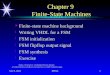 14-Sep-15EE5141 Chapter 9 Finite-State Machines ä Finite-state machine background ä Writing VHDL for a FSM ä FSM initialization ä FSM flipflop output signal