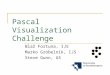 Pascal Visualization Challenge Blaž Fortuna, IJS Marko Grobelnik, IJS Steve Gunn, US