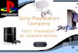 Sony PlayStation Company From: “PlayStation” By: Gabrielle Williams From: “PlayStation” By: Gabrielle Williams
