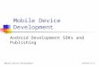 UFCFX5-15-3Mobile Device Development Android Development SDKs and Publishing